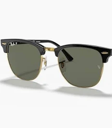 Óculos de sol Clubmaster Classic Ray-Ban tartaruga lente G-15
